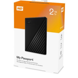 Western Digital My Passport 2TB Black USB 3.2 Gen 1