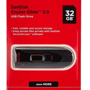 SanDisk Cruzer Glide 32GB SDCZ600 USB 3.0 Pen Drive