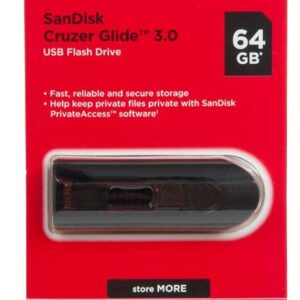 SanDisk Cruzer Glide 64GB SDCZ600 USB 3.0 Pen Drive